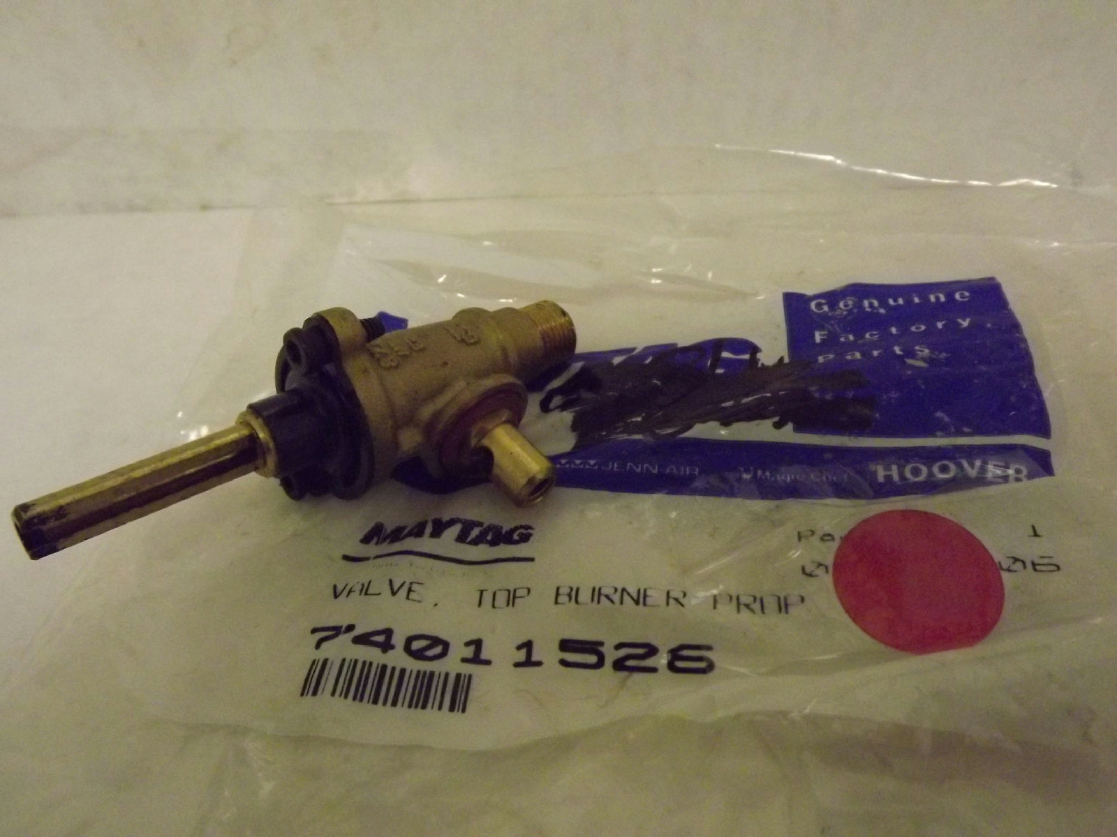 MAYTAG WHIRLPOOL STOVE 74011526 VALVE NEW MAYTAG WHIRLPOOL STOVE 74011526 VALVE NEW